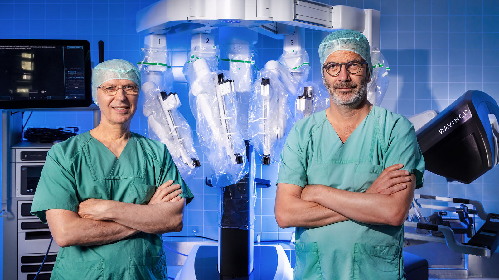 Surgical robotics at Helios Hospital Emil von Behring with da Vinci Xi